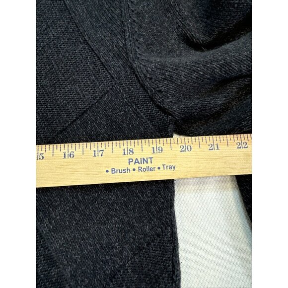 Method Mens Preppy Neck Wrap Pullover Sweater XXL Charcoal Gray - Picture 7 of 13